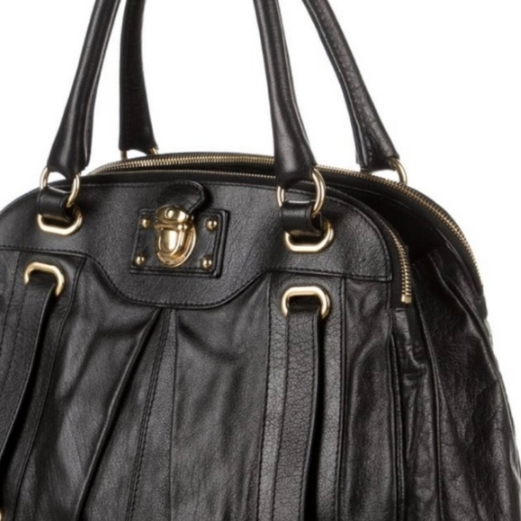 Marc Jacobs Hudson Leather Satchel With Genuine Leather Lining! - Picture 4 of 15